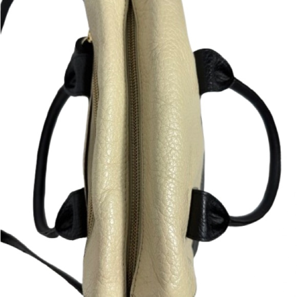 kate spade Cream and Black Pebbled Leather Crossbody with Matching Wallet - Picture 5 of 13